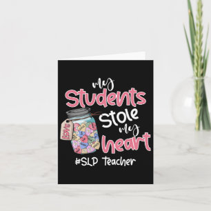 Tarjeta Mi estudiante robó mi corazón Slp Maestro San Vale