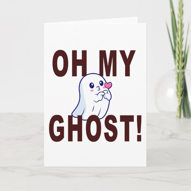 Tarjeta ¡Mi fantasma! (Anverso)