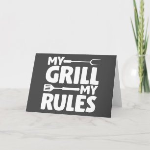 Tarjeta Mi Grill Mis Reglas