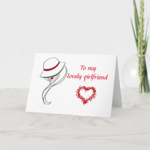 TARJETA MI **HERMOSA NOVIA** EN TU CUMPLEAÑOS