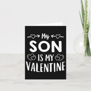 Tarjeta Mi Hijo Es Mi Camiseta De San Valentín Cute Mamá P