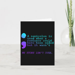 Tarjeta Mi historia no termina de un semicilón para preven