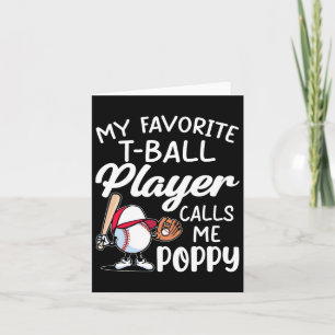 Tarjeta Mi jugador favorito de baloncesto me llama papá