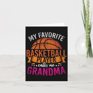 Tarjeta Mi jugador favorito de Bysketbyll me llama abuelit