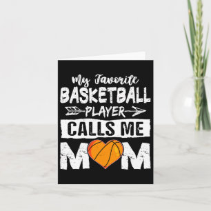 Tarjeta Mi jugador favorito de Bysketbyll me llama madres
