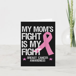 Tarjeta Mi Madre Lucha Es Conciencia Sobre El Cáncer De Ma
