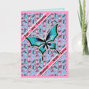 Tarjeta Mi madre preferida (personalizada)