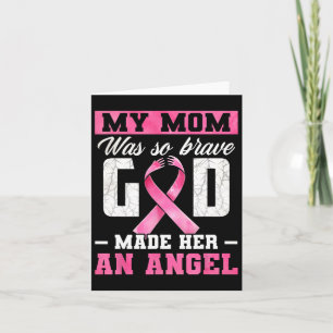 Tarjeta Mi Mamá Era Tan Valiente Que Dios La Hizo Un Pecho