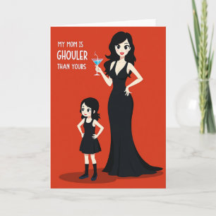 Tarjeta Mi Mamá Es Más Bruja Que La Tuya