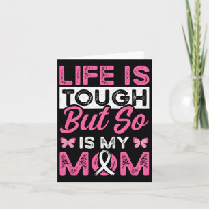 Tarjeta Mi Mamá Es Sobreviviente De Cinta Rosa De Cinta Cá
