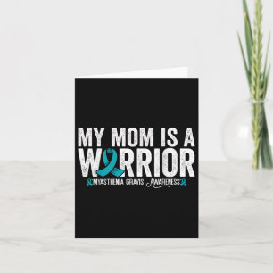 Tarjeta Mi Mamá Es Una Guerrera Miastenia Gravis Awareness