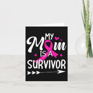 Tarjeta Mi Mamá Es Una Sobreviviente Concienciación Sobre 