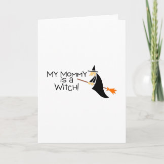 Tarjeta Mi Mami Es Una Bruja