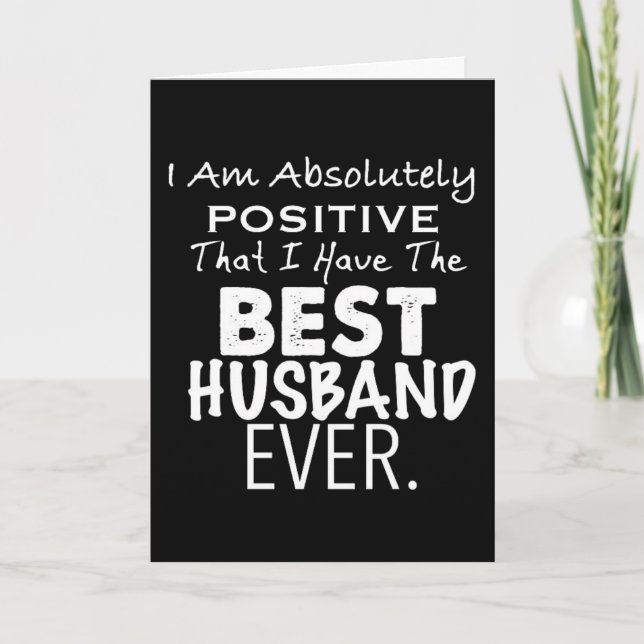 TARJETA ***MI MARAVILLOSO Y MEJOR ESPOSO** CUMPLEAÑOS (Anverso)