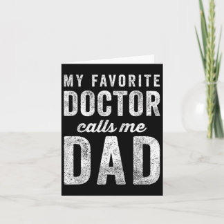 Tarjeta Mi Médica Favorito Me Llamó "Top" del Día del Padr