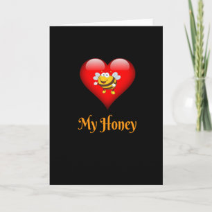 Tarjeta Mi Miel Salva Las Abejas Regalo