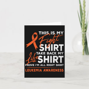 Tarjeta ¿Mi Naranja de Concienciación sobre el Cáncer de L