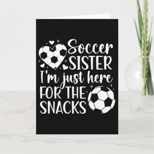 Tarjeta Mi objetivo es negar el tuyo Jugador de fútbol Hom