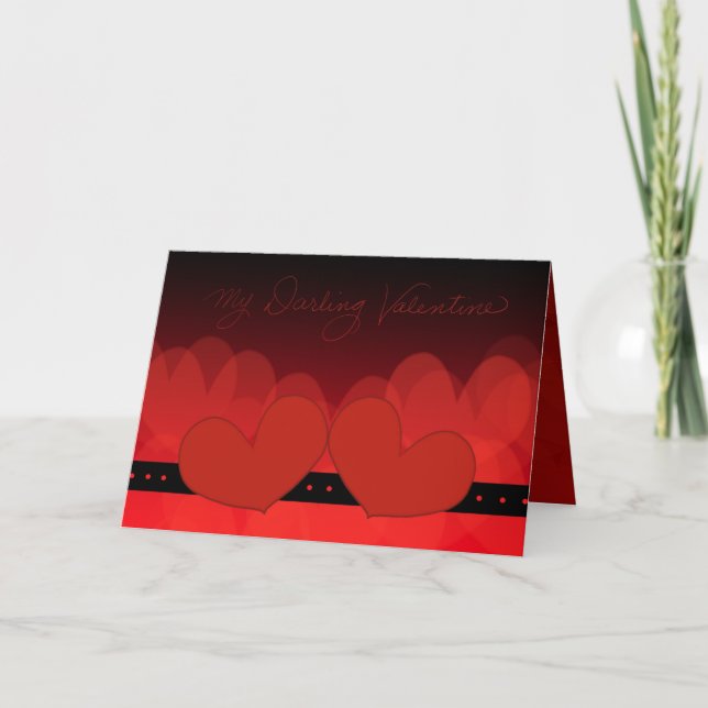 Tarjeta Mi oscuro San Valentín (Anverso)