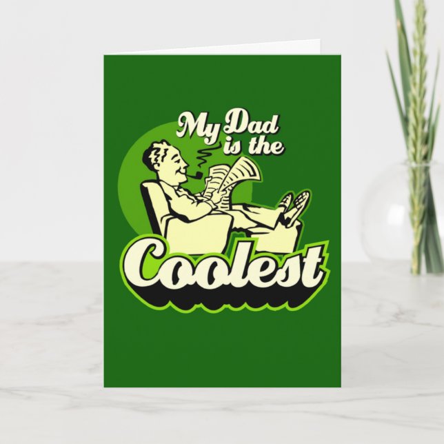 Tarjeta Mi papá es el más frío (Anverso)