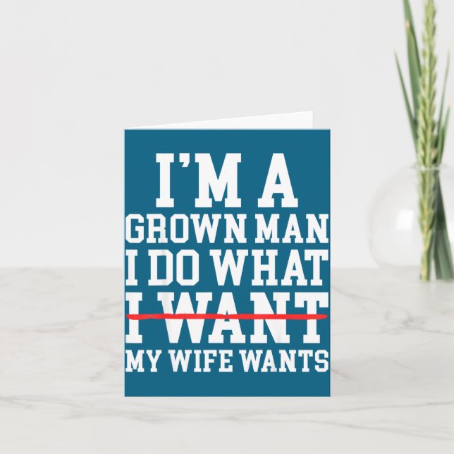 Tarjeta Mi Papá Esposo Crece Qué Esposa (Anverso)