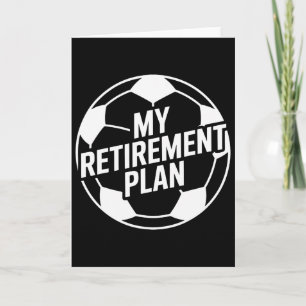 Tarjeta Mi Plan de Jubilación Fútbol Deporte Byll Footbyll