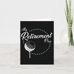 Tarjeta Mi plan de retiro - Golf