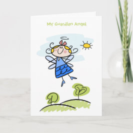 Tarjeta Mi poema Angel de Guardian