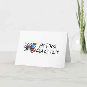 Tarjeta Mi Primer 4 De Julio