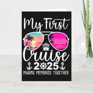 Tarjeta Mi Primer Crucero 2025 Mi Primer Verano de Crucero