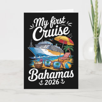 Tarjeta Mi primer crucero Hamas 2026 viaje de vacaciones a