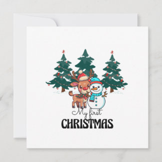 Tarjeta Mi primera Navidad