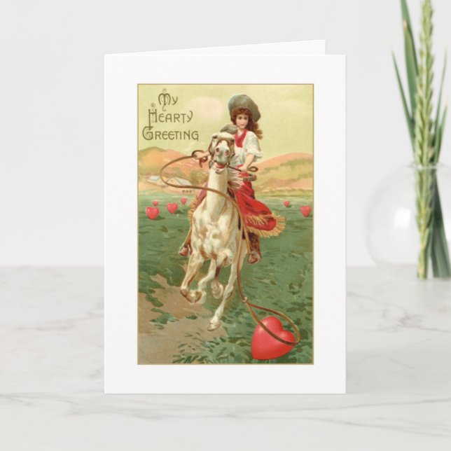 Tarjeta Mi saludo caluroso (Anverso)