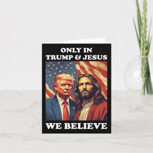 Tarjeta Mi Salvador Trump es mi presidente pro republicano