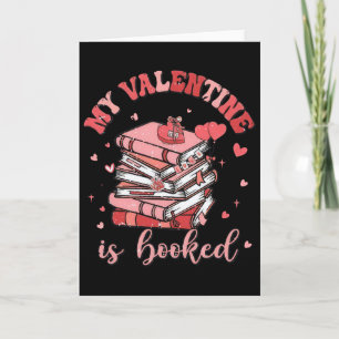 Tarjeta Mi San Valentín Está Reservado Ama Leer Ratón De B