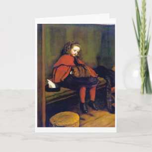 Tarjeta Mi segundo sermón, John Everett Millais