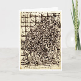 Tarjeta Mi suite de baño en el palacio de las baldosas rot