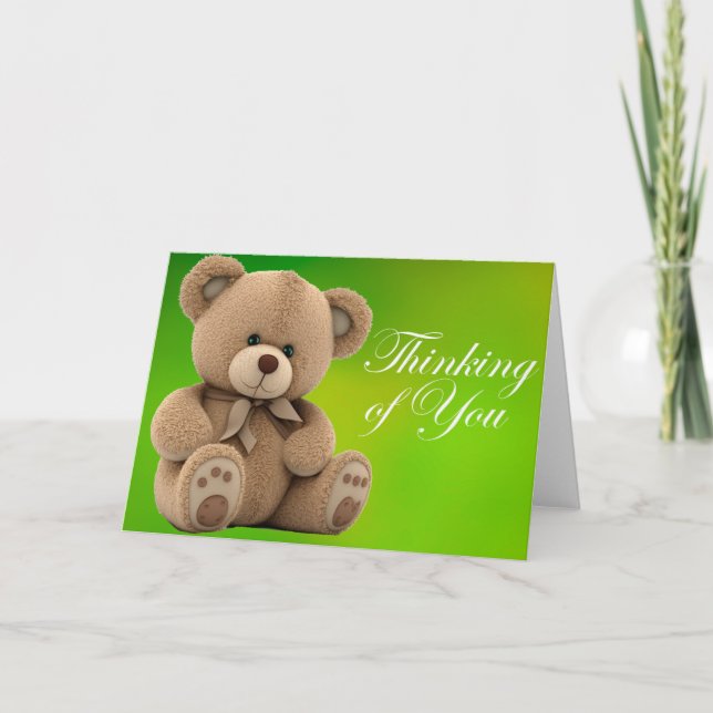 Tarjeta Mi Teddy (Anverso)