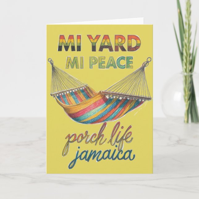Tarjeta MI YARD MI paz (Anverso)