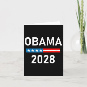 Tarjeta Michelle Obama para el presidente Obama 2028