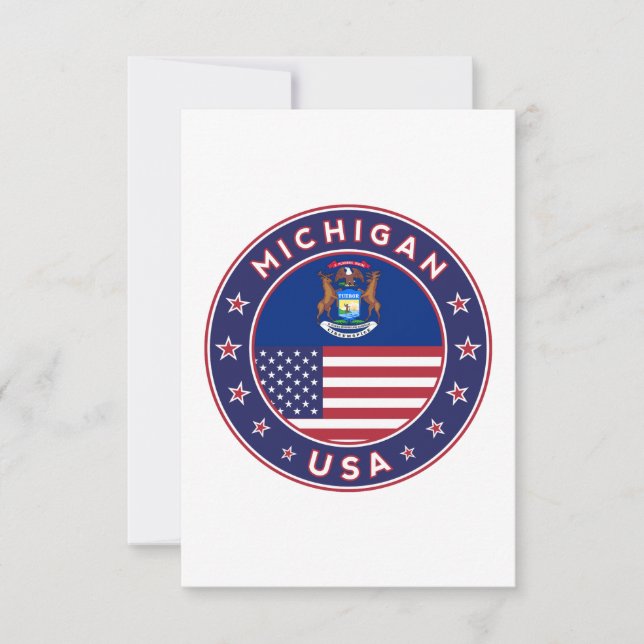 Tarjeta Michigan (Anverso)
