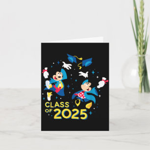 Tarjeta Mickey y minnie mouse graduación promoción 2025