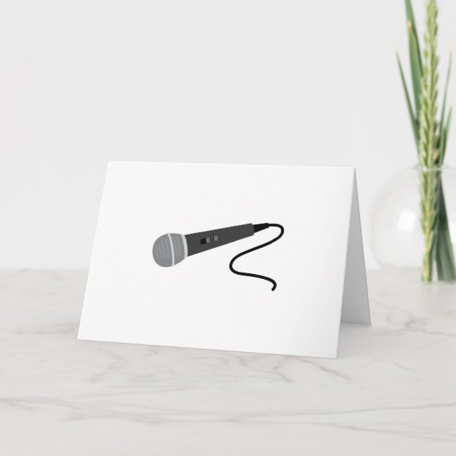Tarjeta Micrófono (Anverso)