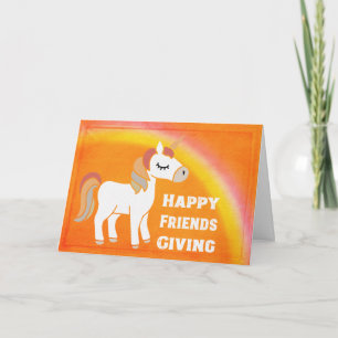 Tarjeta Micrófono mágico Feliz Amistad Unicornio