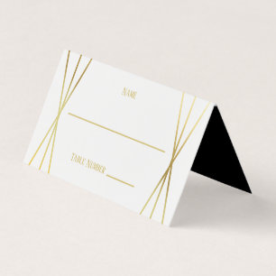 Tarjeta Mid Mod Design - Place Card