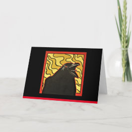 TARJETA '' MIDNIGHT CROW ''