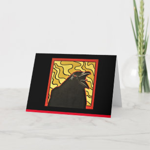 TARJETA '' MIDNIGHT CROW ''