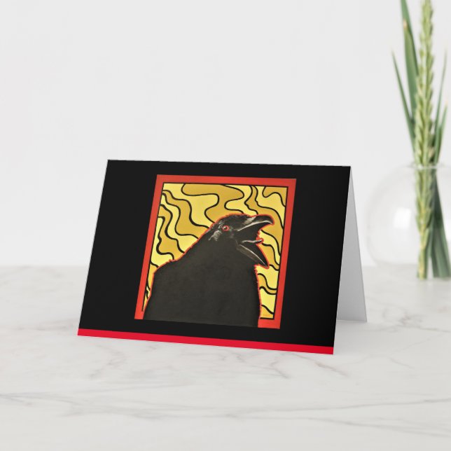 TARJETA '' MIDNIGHT CROW '' (Anverso)