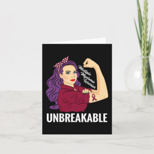 Tarjeta Mieloma Múltiple Sensibilización Cáncer de Sangre 