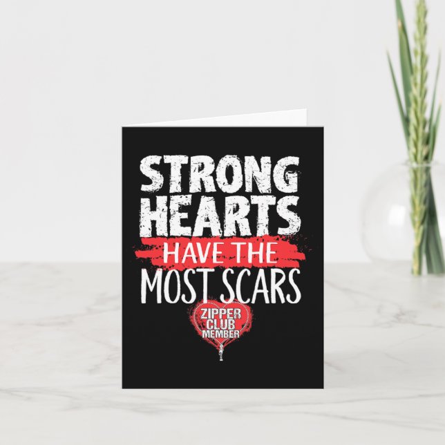 Tarjeta Miembro del Zipper Club Sobreviviente de Cirugía d (Anverso)